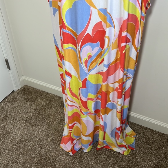70’s vibe Kimono,Kaftan,Moomoo,Boo Boo,Loose fitting Dress, Dress.1size4… - Picture 2 of 4